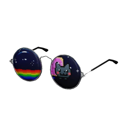 Sunglasses Cat Nyan Cat Wallpaper