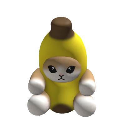 ♡ banana cat plushie