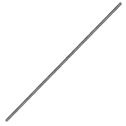 Metal Bo Staff