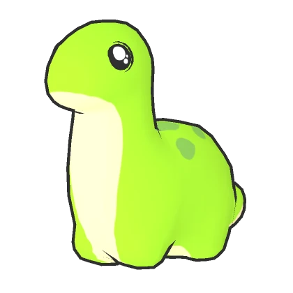 Cute Green Dino