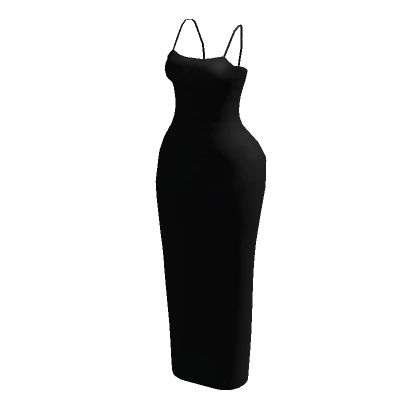 Black Slip Dress