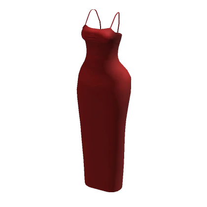 Slip Dress Red