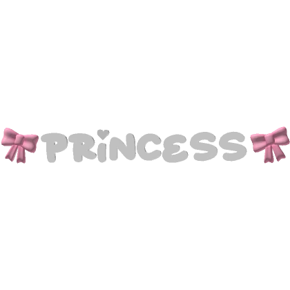 ♡ princess text in white/pink ♡ ୨୧