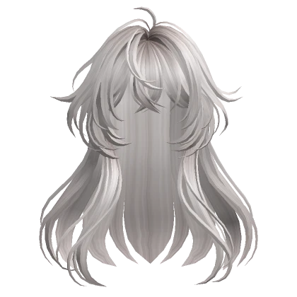 Anime Girl Hairstyle(Silver)