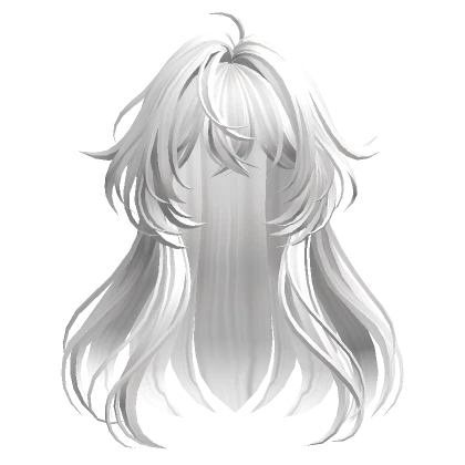 Anime Girl Hairstyle(White)