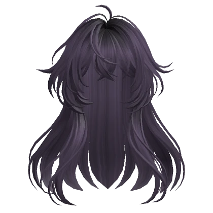 Anime Girl Hairstyle(Purple)