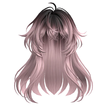 Anime Girl Hairstyle(Pink Ombre)