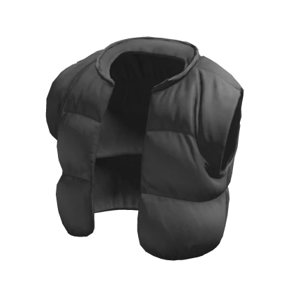 Gray Cropped Puffer Jacket