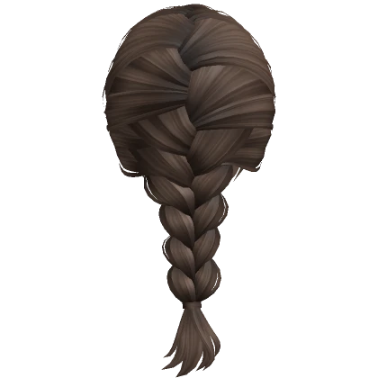 Single Soft French Braid (Brown)