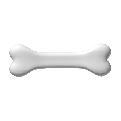 white bone hair clip