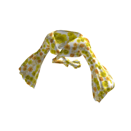 Yellow Flower Crop Top