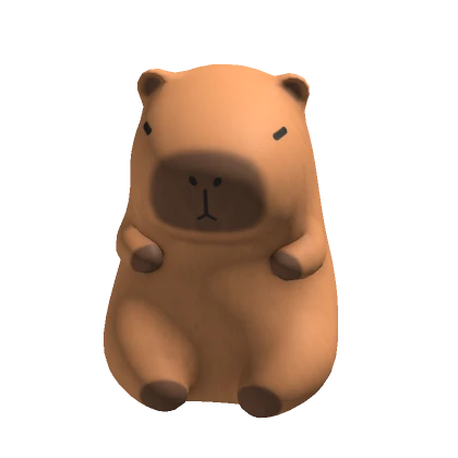 ♡ capybara plushie