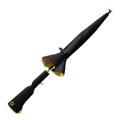 Umbrella Rifle Black and Gold