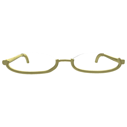 Oval Glasses light yellow
