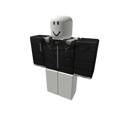 Black Moose Knckle w White Fur