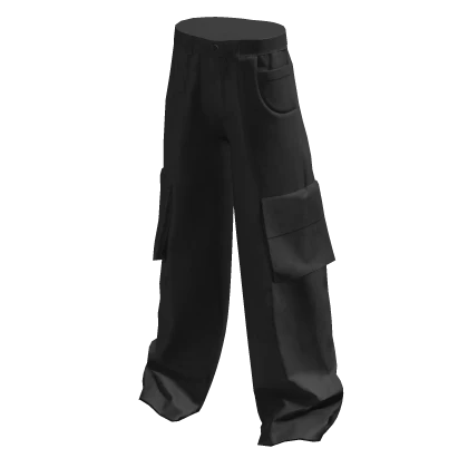 Baggy Grey Cargo Pants