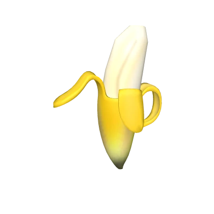  peeled banana