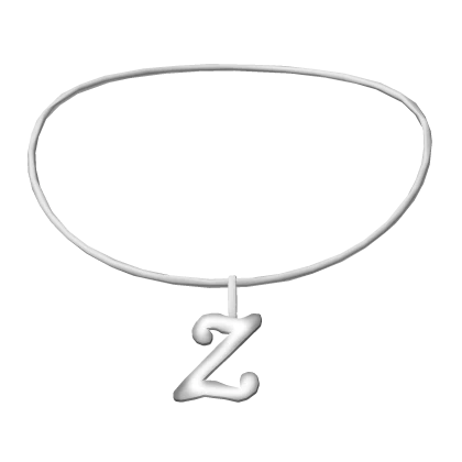 ꒰3.0꒱ MG initial necklace: Z