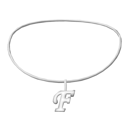 ꒰3.0꒱ MG initial necklace: F