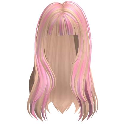 Japanese Highschool Sweetheart in Blonde w/ Pink