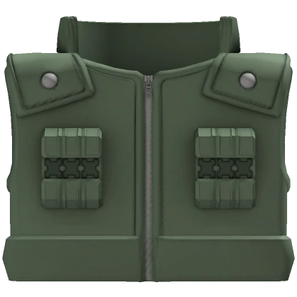 Shinobi Green Jonin Flak Vest