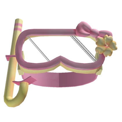 Kawaii Beach Goggles Swimming Pink