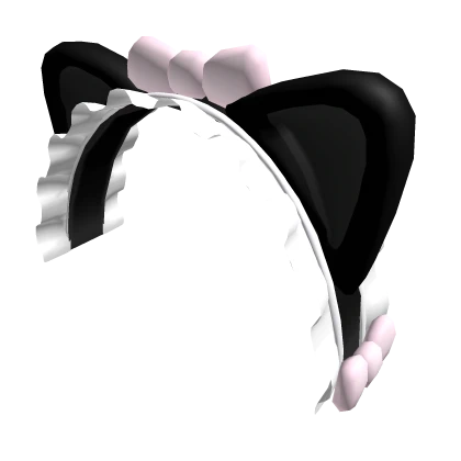 ♡ Cutesy Cat Maid /ᐠ◞ ⸝⸝ ◟ ྀིマ (Black)