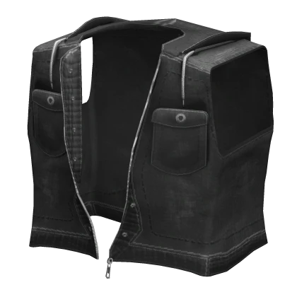 Hooded Denim Jacket Black 3.0