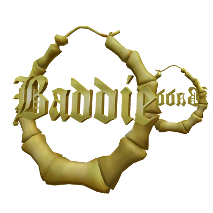 Baddie Fashion Gold Earrings