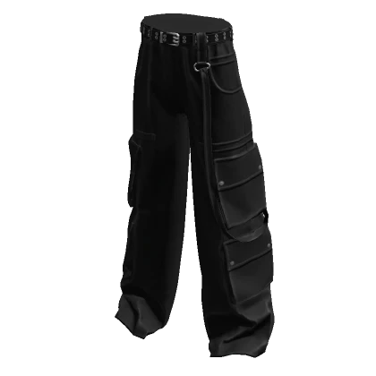 Black Cargo Pants