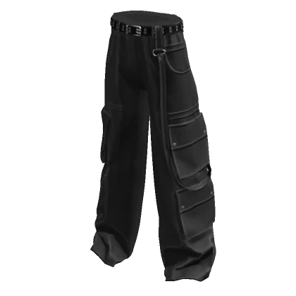 Grey Cargo Pants