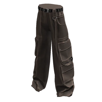 Brown Cargo Pants