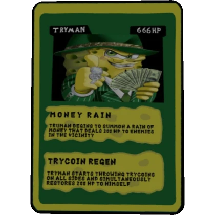 Rich Sponge Trading Card