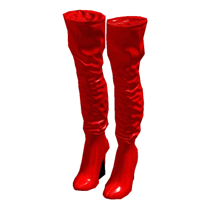 Unique Boots In Red