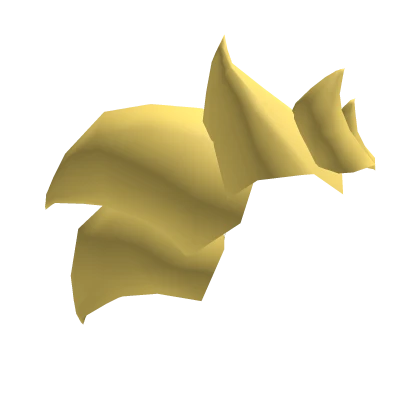 Downwards Hair Tuft - Yellow