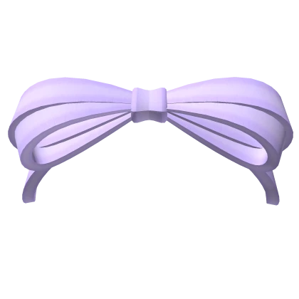 ♡ kawaii pastel lilac bow 