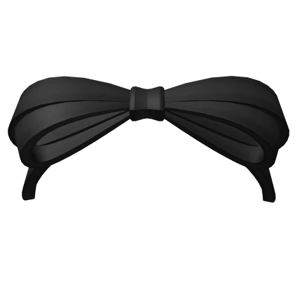 ♡ kawaii black bow 
