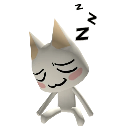 Toro cat :3 sleepy shoulder pet