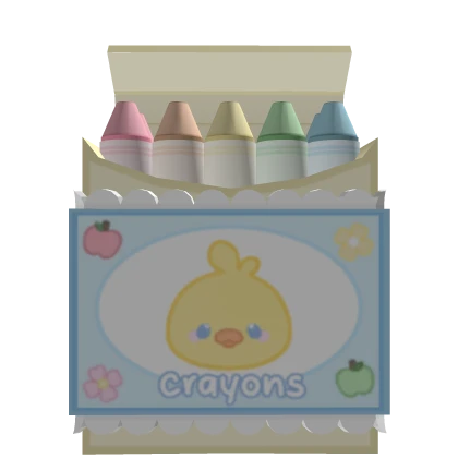 ♡ kawaii duck crayonbox 