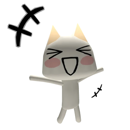 Happy Toro cat :3 shoulder pet