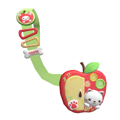 ♡ kidcore cutesy silly apple shoulder bag 3.0 🍎