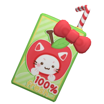 ♡ kidcore cutesy silly apple juicebox 🧃