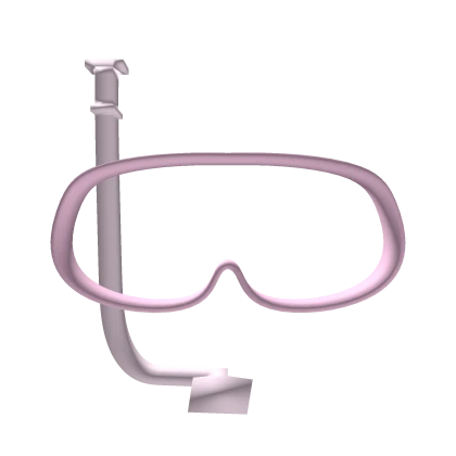 pink kawaii pastel snorkel goggles summer ♡