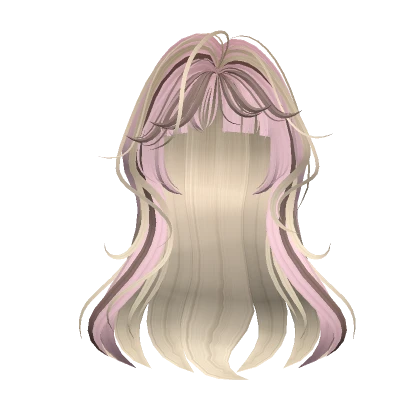 neapolitan wispy hime wolf cut w layered bangs