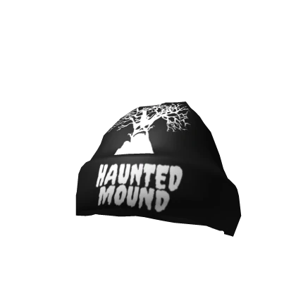 Haunted Mound Black Beanie