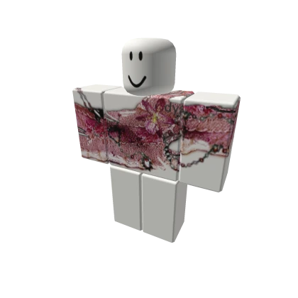 gyaru asymmetrical shirt pink yabu y2k cross scene