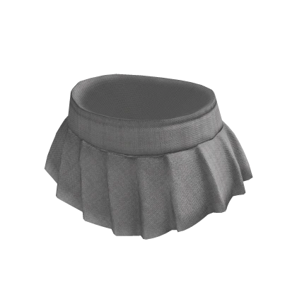 Gray Mini Skirt