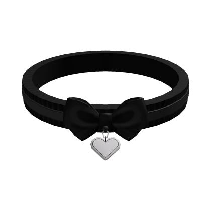 kawaii kitten choker in dark 3.0