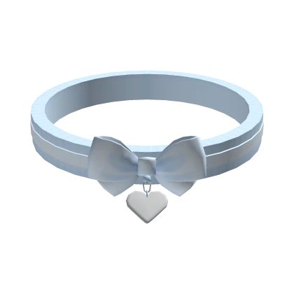 kawaii kitten choker in blue 3.0