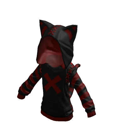 Kitty Hoodie Blood Moon